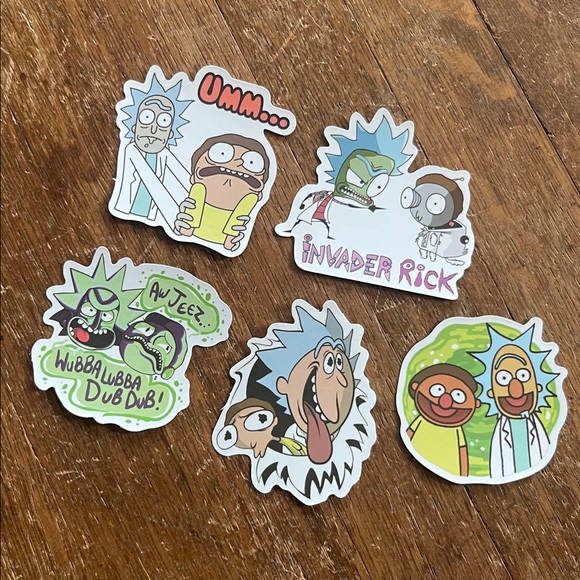 Rick and Morty Sticker Set - Picture 1 of 9